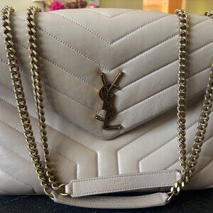 Saint Laurent Medium Loulou Matelassé Leather Shoulder Bag